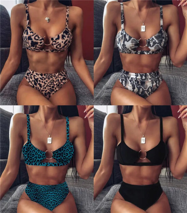 Sb1522df6a4fd491c985940dfd1438367T.jpg 2026 Hot High Waist Bikini Push Up Skinny Bathing Swimwear Women Monokini Mujer Banador Maio Biquini Badpak