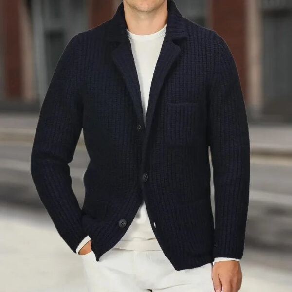 Sb2705d6c863b4a5eb7950da0aa8c61c3P.jpg Cardigan Men's Sweater Button-Down Vintage Knit Cardigan Sweater Coat Men Thick Warm Knitted Sweaters Outwear Coat Autumn Winter