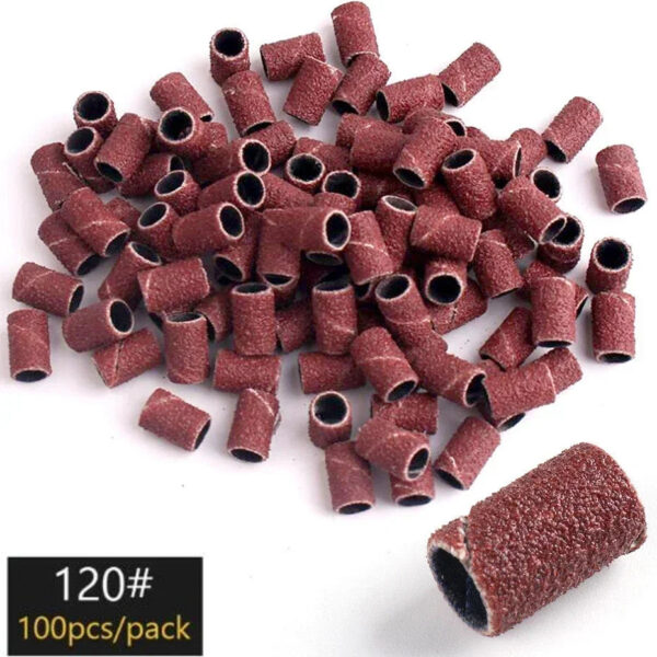 Sb2cbe5f7b7b742759bae1e110ec131227.jpg Nail Sanding Ring Bands 80/120/180Grit Electric Manicure Drill Grinding Heads UV Gel Polish Removal Pedicure Abrasive Tools