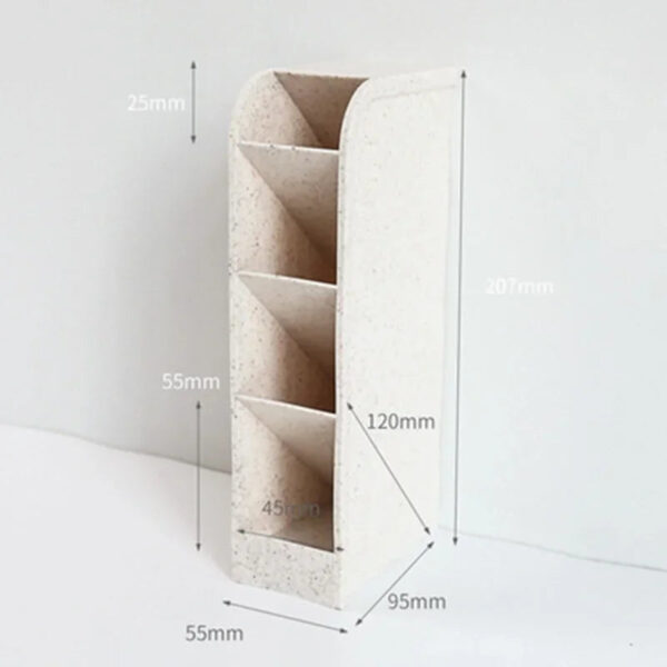 Sb32d881ba0dd4dfcabe8c6c751037838Z.jpg 1pc Multi-Layer Pen Holder & Cosmetic Brush Storage Holder - Perfect for Office & School Supplies