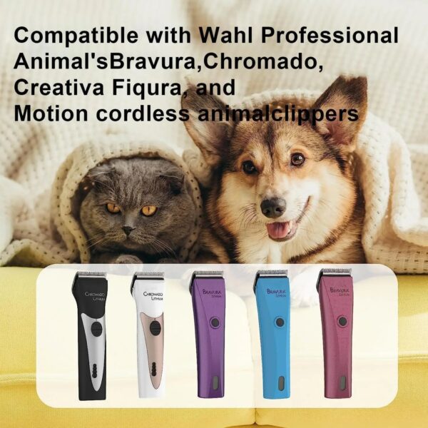 8pc Pet Dog Stainless Steel Combs Fit For Wahl Animal 5in1 Detachable Blade Clipper Bravura,Arco,Chromado,Figura,Motion