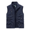Sb3f62600cd754f8a9f83ee1f7fb89b85A.jpg 2025 Personalized yelek red Multi Pockets nylon Cargoes Fisherman vest fishing Journalist Photography Camping Waistcoat vest