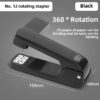 Sb3fcd4dd9d6c400ca27e519eec8ffe71c.jpg Large Capacity 360 Degree Rotating Stapler for Students Home Office Use with Strong Clutch Large Staple Remover for Business