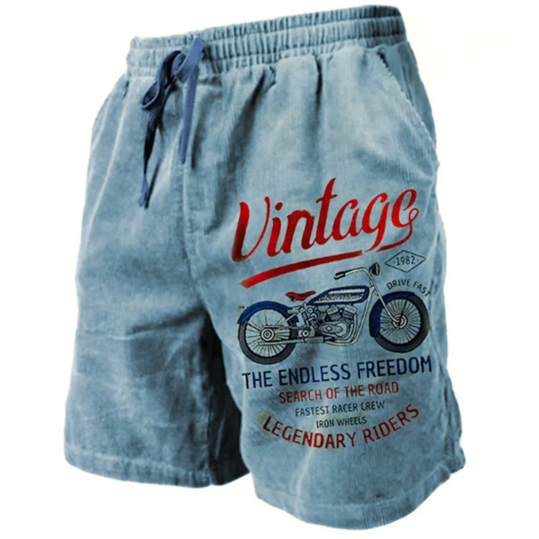 Sb403b99e1fb84d538a8dbb0928baff6e6.png Vintage Motorcycle Pattern Beach Short For Men Fashion Casual Summer 3D Printed Swim Trunks Loose Trend Streetwear Short Pants