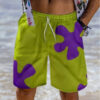 Sb5e02857a8dd45ec891b43793468d3a6D.jpg Fashionable New Youth Popular Sweatpants Simple Men's Five-Quarters Thin Loose Seaside Vacation Summer Casual