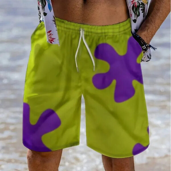 Sb5e02857a8dd45ec891b43793468d3a6D.jpg Fashionable New Youth Popular Sweatpants Simple Men's Five-Quarters Thin Loose Seaside Vacation Summer Casual
