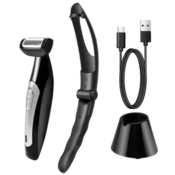 Sb6325247c15a4f8eae0453b97a94c5256.jpg Back Shavers for Men Body Groomers Painless Hair Remover for Men Epilator Shaver Back Face Long Handle Portable Shaver Body Care