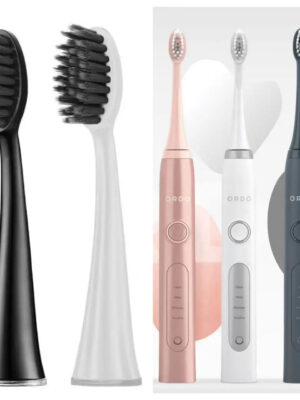 Replacement Toothbrush Head For ORDO Sonic+/Sonic Lite Electric Toothbrush Accessories Soft Bristles Nozzles