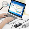 Sb8646b0f730143c58dde9d4bfa7fe850I.jpg USB3.0 HUB 4in1 7in1 USB Splitter .0 USB Adapter Multi-Port Independent Power Switch Extender 30CM Cable