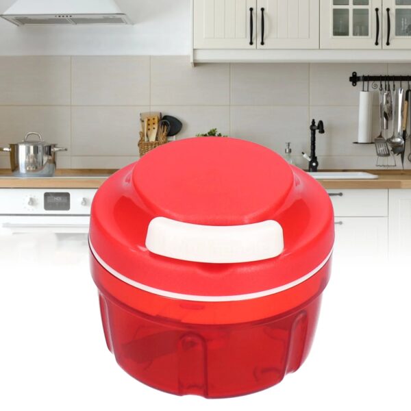 Sb8835395361547ecbcce6154795c1d80H.jpg Manual Food Chopper Vegetable Cutter Household Drawstring Design Manual Vegetable Chopper Meat Blender Kitchen Supplies
