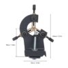 Sb8b164e3dfdd48b7b470ba2682d30348b.jpg Wood Lathe Steady Rest Grey Color Metal Mini Lathe Steady Rest for 0618 CJ18 CJ0618A 7x12 7x14 0618‑3B Wood Lathe Steady Rest