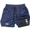 Sb8d66c9204ba459e82283019342c452aj.jpg Men's Two-in-one Sports Shorts Breathable Casual Quick-drying Double-layer Shorts Summer Running Sportswear Bottoms M-3XL