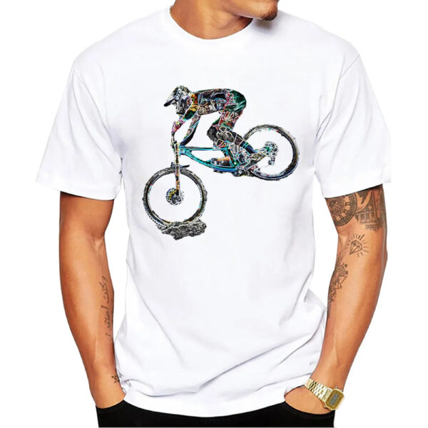 Sb99fd69431a241a985f3dbfed8ebaa13M.jpg TEEHUB Vintage MTB Men T-Shirts Boy Riding Bicycle Print Short Sleeve T-Shirt Cycling Sport Tops Funny Retro Gravel Tees