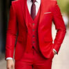 Sba136b0acb354f9387e7fd593cffea6eo.jpg Elegant Men's Suit Sets- Slim Fit Tuxedo Set for Weddings & Formal Occasions, Black Suit