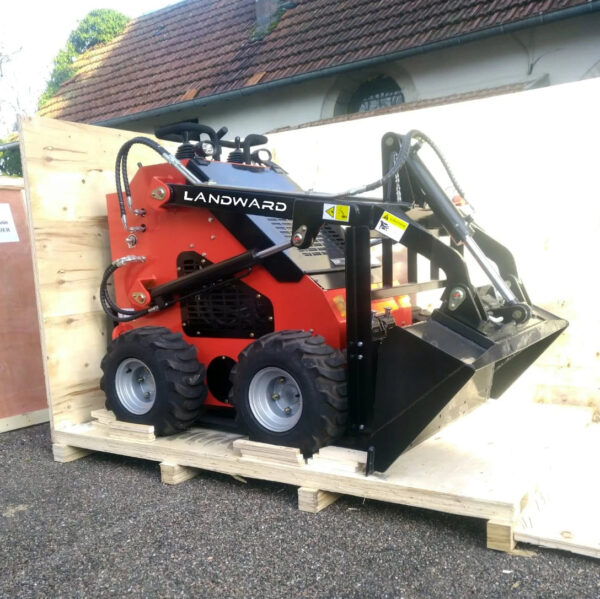 Europe Agriculture Mini Loader With Attachments ST480 Skid Steer Loader 900kg Farm Mini Skid Steer Loader EPA Price Customized