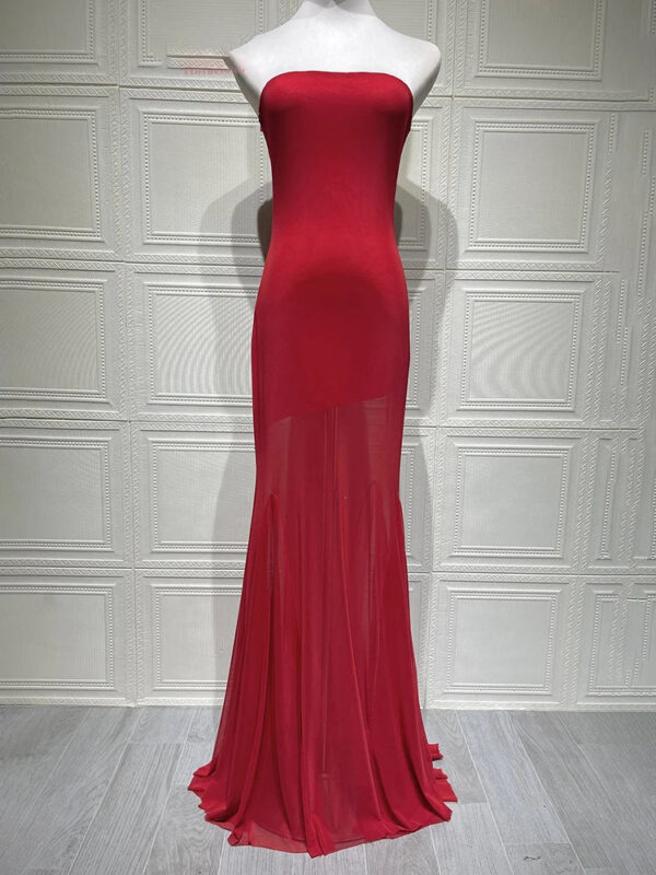 Sbaee5d3167164b87bec09d9ea831b9e7D.jpg Mozision Off-shoulder Strapless Sexy Maxi Dress Women Gown Fashion Elegant Mesh Sleeveless Backless Bodycon Club Party Dresses