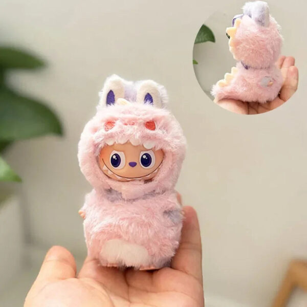 Sbca80b5696e84f9ab45e07692f485b73O.jpg Labubu Doll Clothes Baby Penguin Onesie Labubu 4.0 Idol Dolls 10cm Plush Doll'S Clothes Sitting Party Accessories 