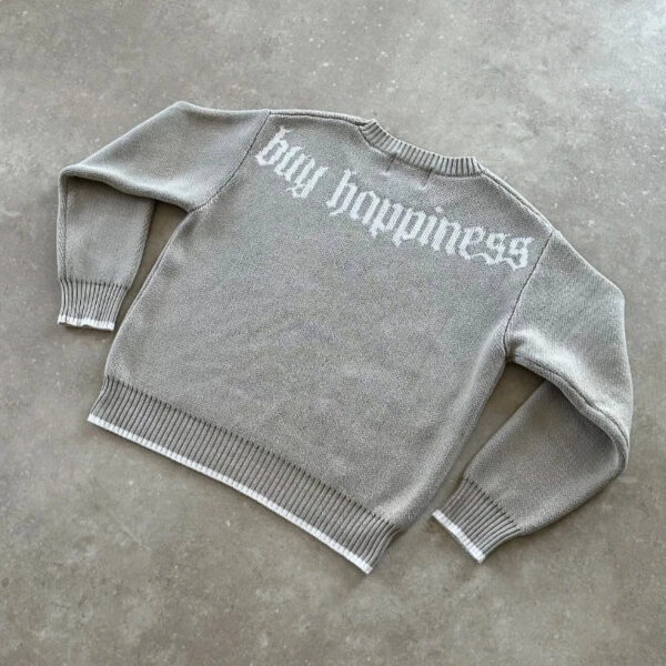 Sbd144afc5e15464a9f09ae97ec6fd762E.jpg European and American embroidered round sweater men's street design jacquard loose sweater Y2K vintage classic street clothing