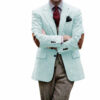 Vintage Winter Tweed Suits Brown Tweed Men Suits With Patch Design Costume Homme Smart Business Formal Wedding Suits 1 Pieces