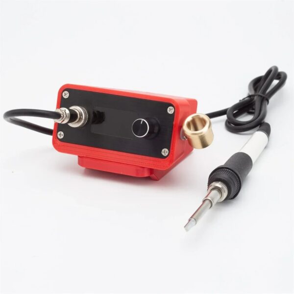 T12 Soldering Iron Cordless Soldering For Ozito 18V Lithium Battery Electric Digital Soldering Station DIY Repair(NO Battery )