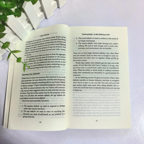 Sbec043305cdb4998bf2349968472dd4cM.jpg Clear Thinking Turning Ordinary Moments Into Extraordinary Results Paperback Book English
