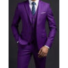 Sbec3b9da925d4d3b9eadf5ea14dc988df.jpg Suit (Blazer+ Vest + Trousers) Men's Fashionable Gentleman Business British Style Solid-color Banquet Host Casual Wedding Suit