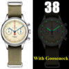 Sbf17524d95e44c0b877d1177a5c565f95.jpg RED STAR 38mm Men's 1963 Chronograph Mechanical Watch Pilot with Seagull Movement ST1901 Air Force Aviation Sapphire Goose 40mm