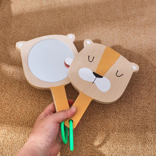 Sbf489cd08f4b4bdb8d2bb0d3098fb2f4x.jpg Montessori Mirror Newborn Tummy Time High Contrast Visual Development Cards For Kid Busy Puzzle Board Educational Sensory Gift