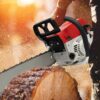 2-Stroke Engine Gas-Powered Chainsaw, 52CC Gasoline Chainsaw, 22 Inch Chainsaw Cutting Wood Gas Sawing