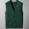 Sc00c011ea8ab4cbf835b534a64780c52S.jpg Large knitted sweater, men's new cardigan vest, autumn and winter large loose fat sweater.