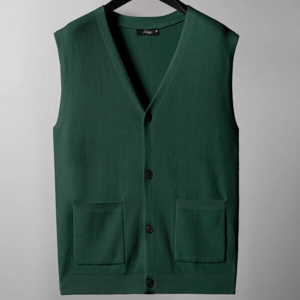 Sc00c011ea8ab4cbf835b534a64780c52S.jpg Large knitted sweater, men's new cardigan vest, autumn and winter large loose fat sweater.