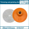 Sc02bf199bb9b4a7fba36e7d68769e5159.jpg 100mm M14 Angle Grinder Ceramic Tile Trimming Polishing Disc Dry Polishing Marble Porcelain Granite Chamfering Grinding Edge.