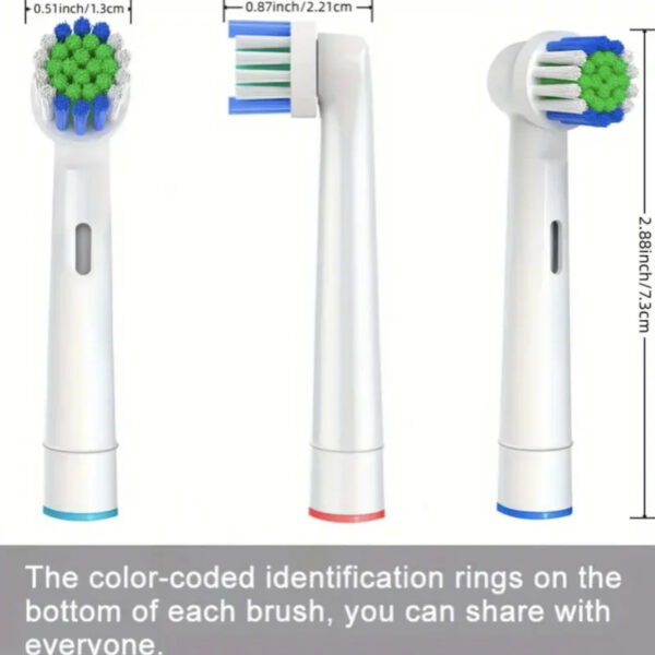 Compatible with Oral B electric toothbrush head p2/4000/3757/d12/3766 Braun replacement head universal