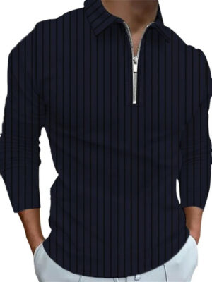 Sc0ca4224ad7049f09f135536a965ab6ey.jpg Men's Polo Shirt Golf Shirt Prints Turndown Outdoor Street Long Sleeve Print Clothing Apparel Fashion Streetwear Designer Soft