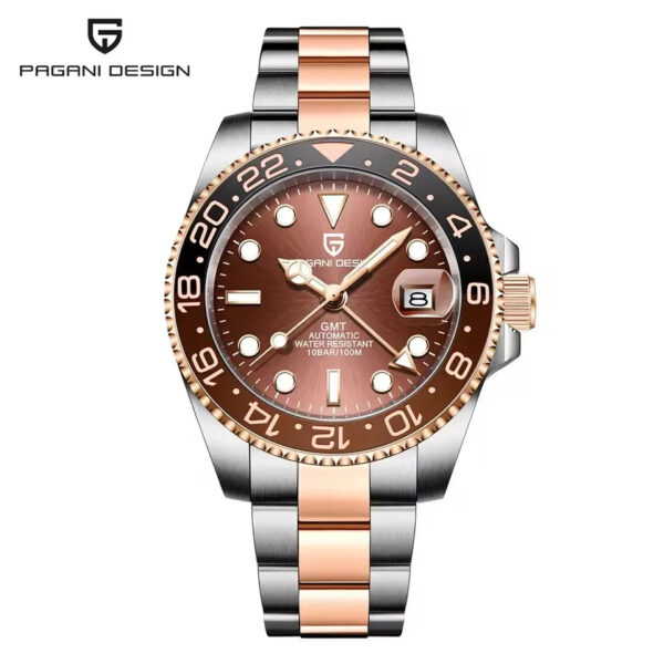 Sc23e1817520040918890ef3f76a2baa1Y.jpg PAGANI DESIGN V3 Version GMT Watches Men's Luxury Sapphire Automatic Mechanical Watch 40MM Stainless Steel Waterproof Watch