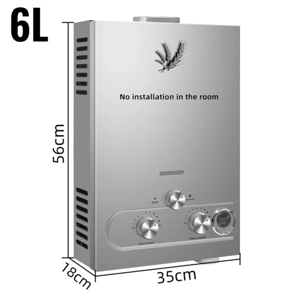 Sc2b2fd8df91e4ec78f7ae61ad320d6a5y.jpg Sihao LPG Liquefied Petroleum Gas Water Heater 6L 8L 10L 12L 16L 18L Liquefied Petroleum Gas Propane Butane Hot Water Heater