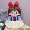Sc2dbdd7316674b6fa7780c694a0c26deh.jpg 20cm Cotton Doll Clothes Cute Dress Lolita Vintage Doll Clothes for Plush Doll Idol Dolls For Cotton Stuffed Dolls Accessories