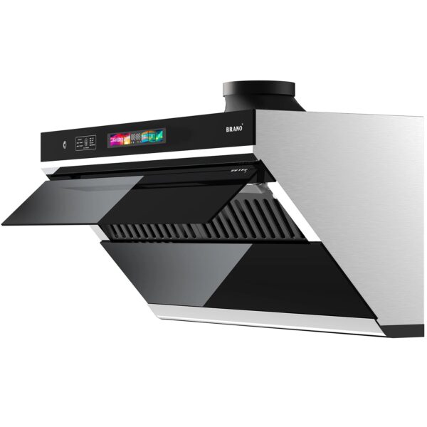 Sc2fac3e44a2c470aa1f65a3eaa7656a3c.jpg Under Cabinet Range Hood 30/36 inch, 900 CFM Kitchen Hood with Voice/Gesture/Touch Control,Ducted/Ductless Convertible