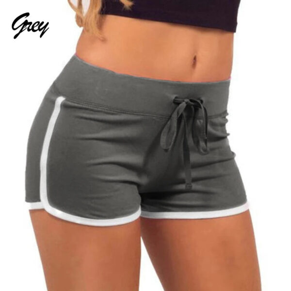 Sc4161b2adcfe49cca1d46c4a1dba3b92Y.jpg 1pc Women Sports Yoga Shorts Skinny Patchwork Casual Tight Shorts Fashion Sexy Summer Girls Running Short Pants Gym Hip Training