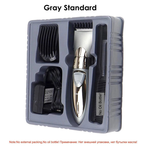 Kairui HC-001 Electric Hair Clipper Washable Rechargeable Hair Trimmer Beard Razor for Men Haircut Shaver Hair Cutting Machine
