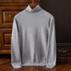 Sc4dac4313c6745fcb64639d0858534b62.jpg Soft Cashmere Sweater Men's Clothes Turtleneck Pullover Autumn Spring Korean Popular Casual Knit Reviews Wool High-quality