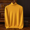 Sc502b0ffd3954b939bcba2bea8d57f96M.jpg Soft Cashmere Sweater Men's Clothes Turtleneck Pullover Autumn Spring Korean Popular Casual Knit Reviews Wool High-quality