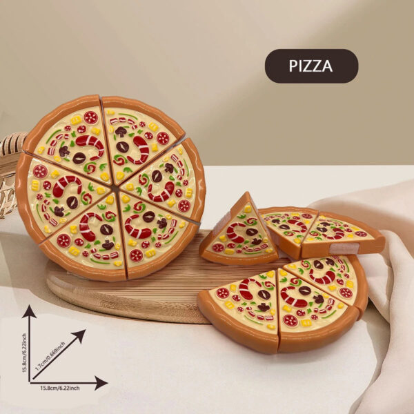 Cutting Play Food Set For Kids Kitchen Toys Food Cutting Toys Fruits And Vegetables For Toddlers Boys Girls Xmas Gifts