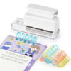 Sc63717aebf7d447c8047c3beaa44bf14Y.jpg Fromthenon 5 Holes Puncher Loose Leaf Notebook Paper Mini Puncher Loose-leaf Binding Student Office Stationery Supplies