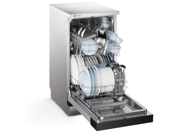 Sc6be5f49e0b44ad997e3b664d1bfa45eY.jpg Electrolux 10 Services Dishwasher with Function Sanitize LS10E Silver-110V