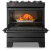Sc6dcb6bf655244cfbce0aa1aef967471a.jpg Esmaltec 5-Ball Stove Black Esmaltec Glass Table Ideal Top Glass - Bivolt
