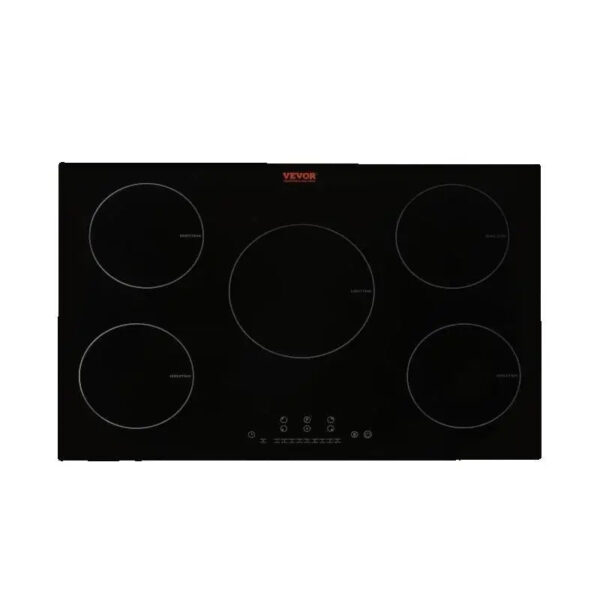 Sc71ba76781464cd288f0b14f791aed68N.jpg SucceBuy 5 Burners 30/36 Inch Electric Induction Cooktop Stove Hob Built-in Burner Cooker Sensor Touch Control Magnetic Cooker