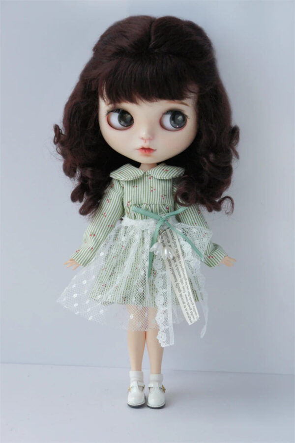 Sc7301a6b65f2451f9320360626d0cb68D.jpg Full Size Mohair Doll Hair JD543 Half tied Long Princess Soft wave BJD Wigs 1/12 1/8 1/6 1/4 1/3 Qbaby Pullip Blythes Accessorie