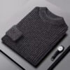 Sc766a4002a4b43748c2fd33e79464560H.jpg 2026 New Men's Thick Warm Sweater Winter Knitted Turtleneck Pullovers Male High Neck Solid Slim Fit Soft Sweaters for Men Tops