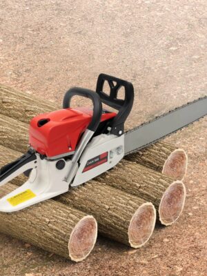 2-Stroke Engine Gas-Powered Chainsaw, 52CC Gasoline Chainsaw, 22 Inch Chainsaw Cutting Wood Gas Sawing